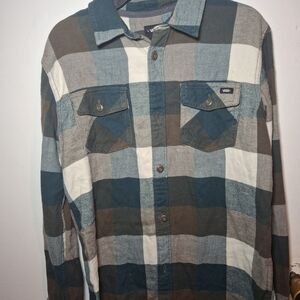Vans Plaid Button-Up Shirt